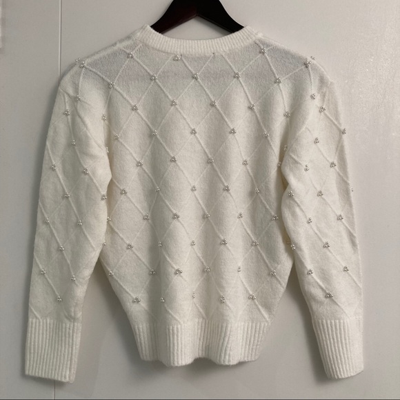NWOT! - Black Tape | Chantilly Pearl Sweater - Picture 11 of 14